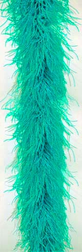 Ostrich feather boa 4 ply - PAPAGALLO